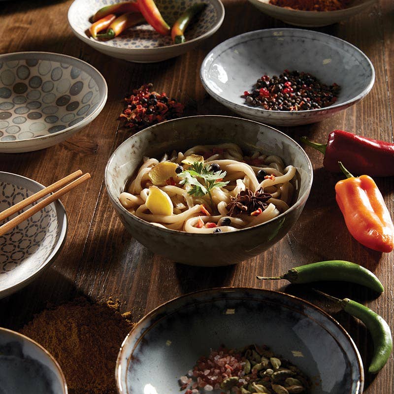 Light Grey Plates - Set of 4